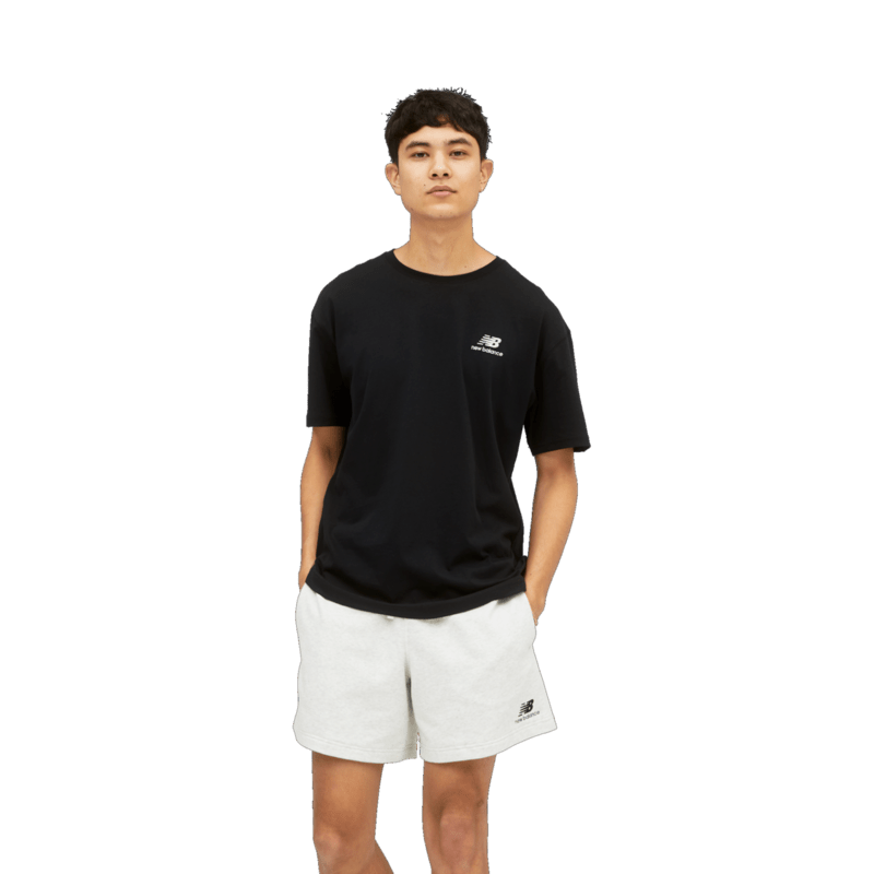 New Balance Uni-Ssentials Cotton T-Shirt Mens Apparel Shirts & Tops
