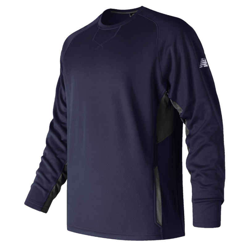 New Balance Men s Baseball Pullover 2.0 Navy MT73707TNV S