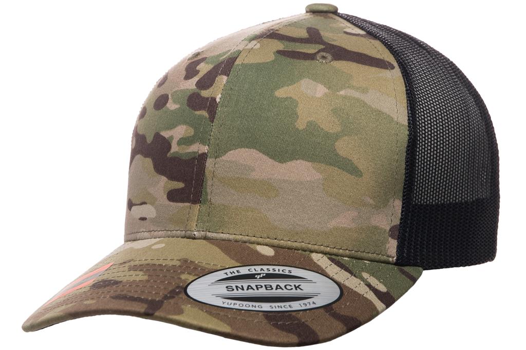 Flexfit® Yupoong Classics ® Multicam® Retro Trucker Cap Unisex Accessories Hats & Caps