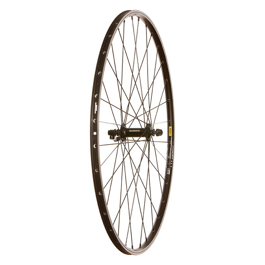 Wheel Shop Mavic Open Elite Black/ Shimano RS400 Black Wheel-1
