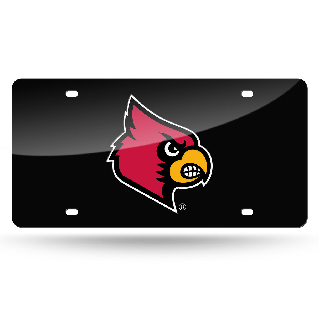 NCAA Louisville Cardinals Laser Cut Automobile Tag Fan Gear NCAA Louisville Cardinals