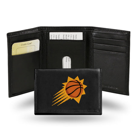NBA Phoenix Suns Embroidered Tri-Fold Wallet Fan Gear NBA Phoenix Suns