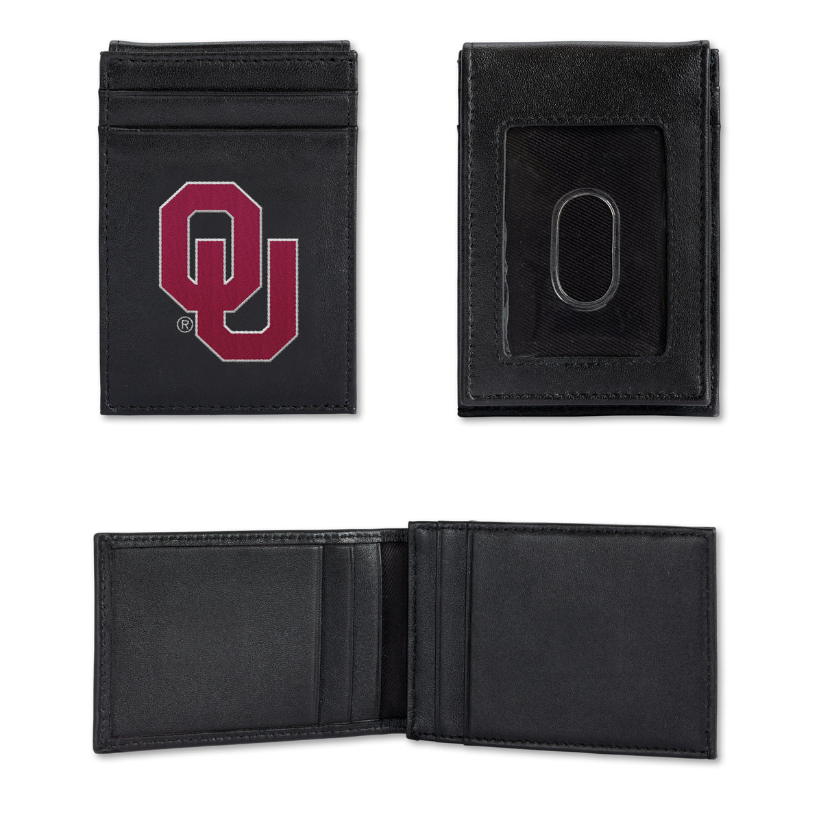 NCAA Oklahoma Sooners Embroidered Front Pocket Wallet Fan Gear NCAA Oklahoma Sooners