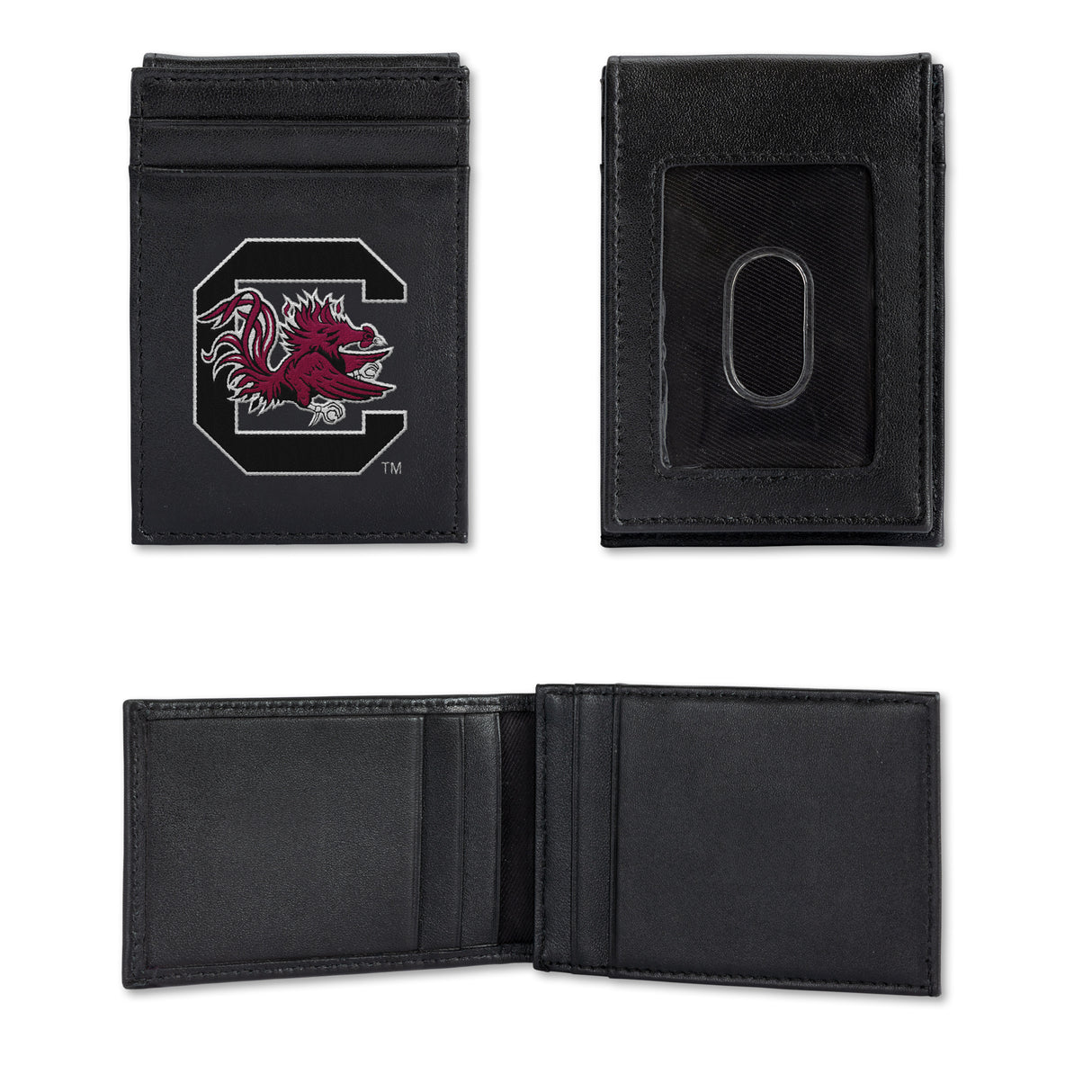 NCAA South Carolina Gamecocks Embroidered Front Pocket Wallet Fan Gear NCAA South Carolina Gamecocks