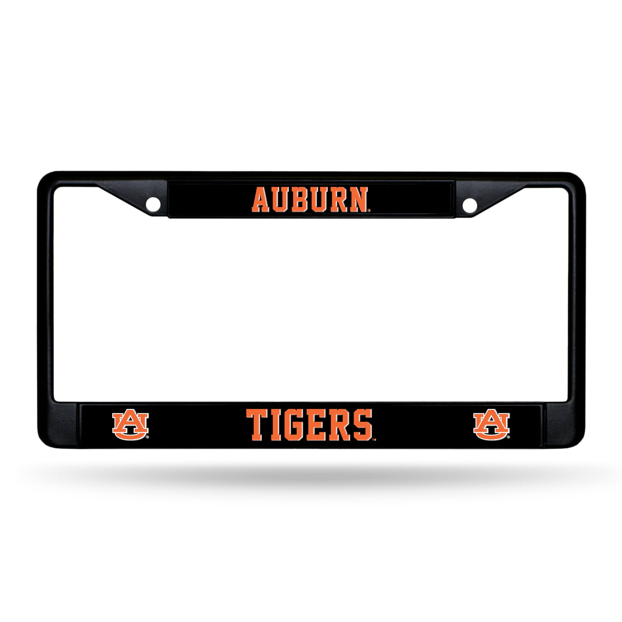 NCAA Auburn Tigers Black Chrome License Plate Frame Fan Gear NCAA Auburn Tigers