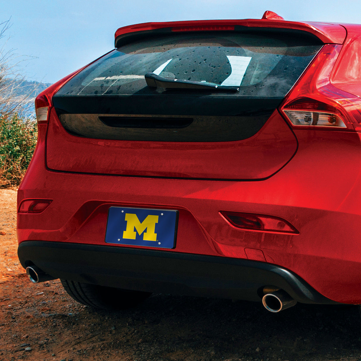 NCAA West Virginia Mountaineers Laser Cut Automobile Tag Fan Gear NCAA West Virginia Mountaineers