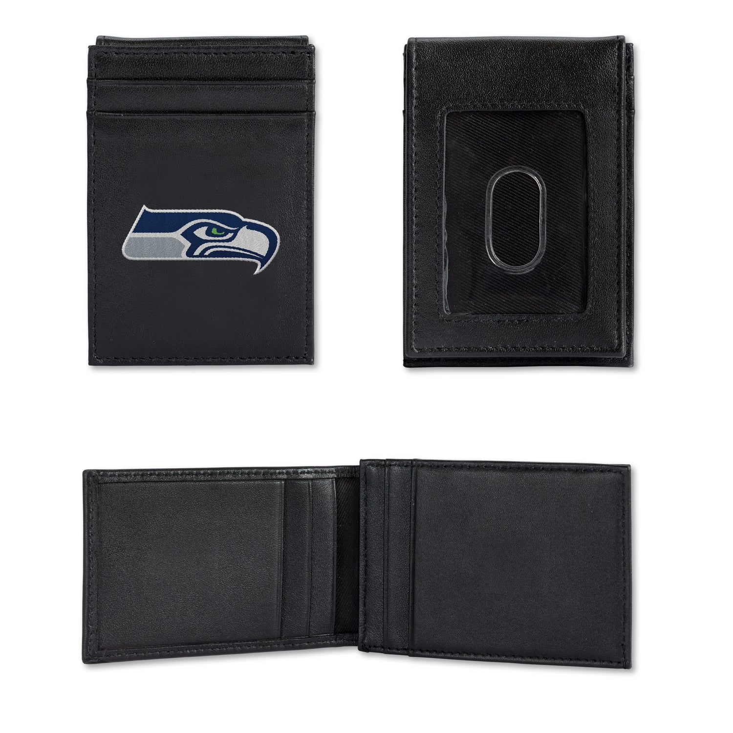 NFL Seattle Seahawks Embroidered Front Pocket Wallet Fan Gear NFL Seattle Seahawks