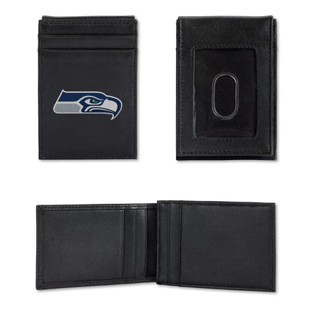 NFL Seattle Seahawks Embroidered Front Pocket Wallet Fan Gear NFL Seattle Seahawks