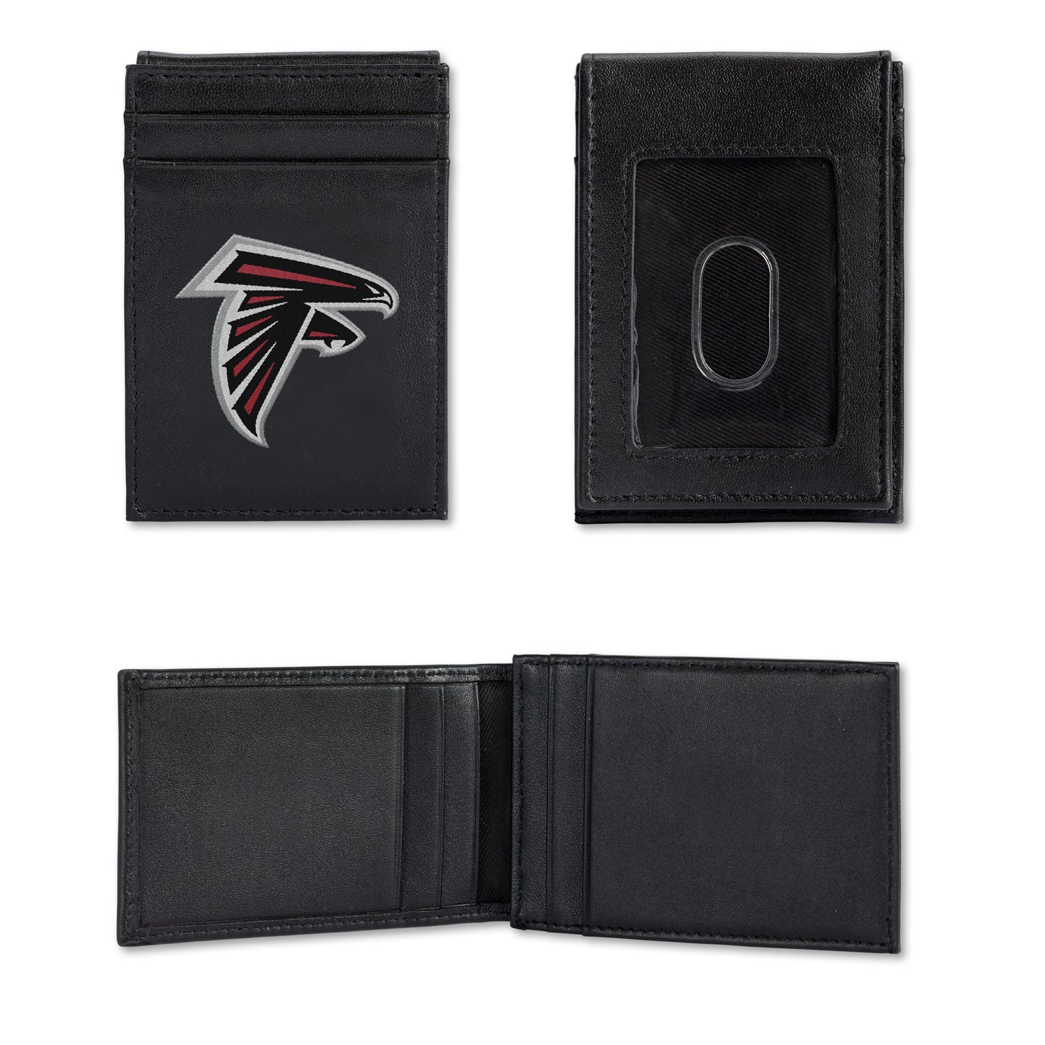 NFL Atlanta Falcons Embroidered Front Pocket Wallet Fan Gear NFL Atlanta Falcons