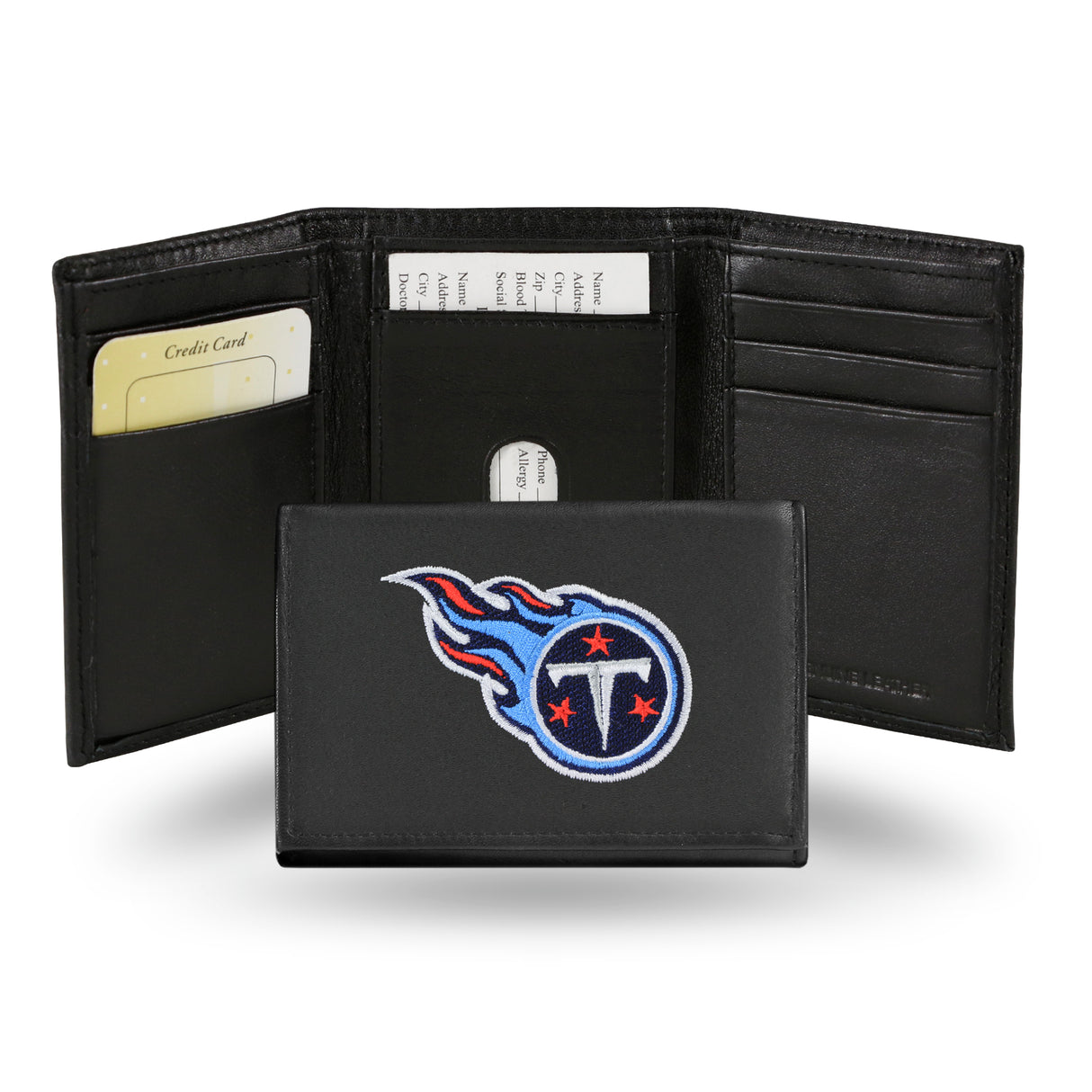 NFL Tennessee Titans Tri-Fold Wallet Fan Gear NFL Tennessee Titans
