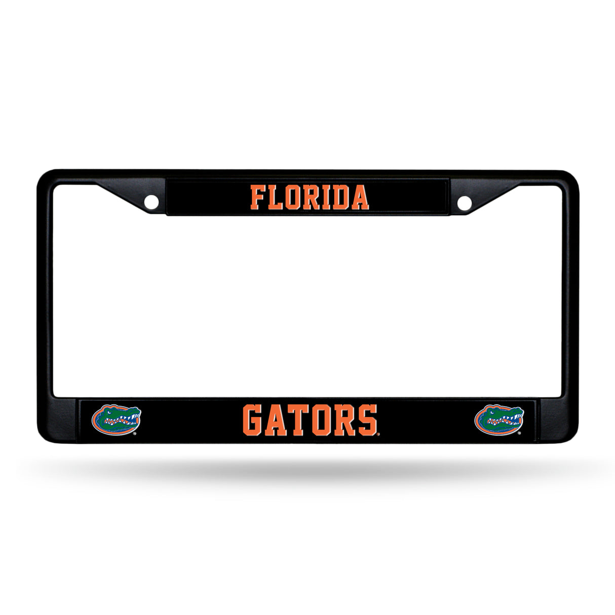 NCAA Florida Gators Black Chrome License Plate Frame Fan Gear NCAA Florida Gators