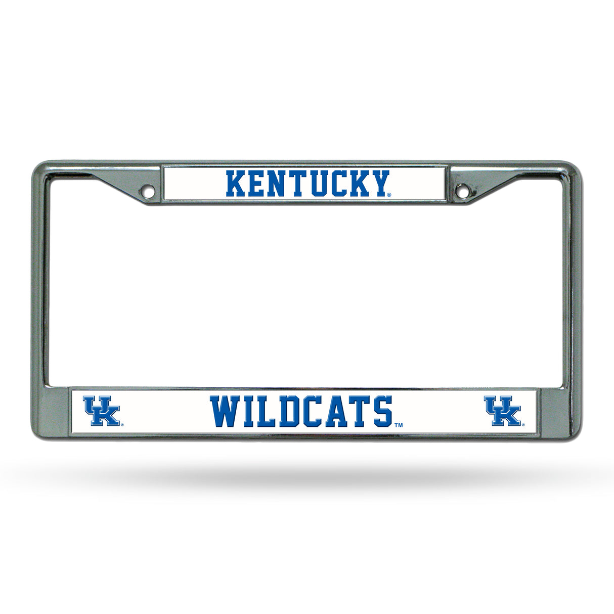 NCAA Kentucky Wildcats Chrome License Plate Frame Fan Gear NCAA Kentucky Wildcats