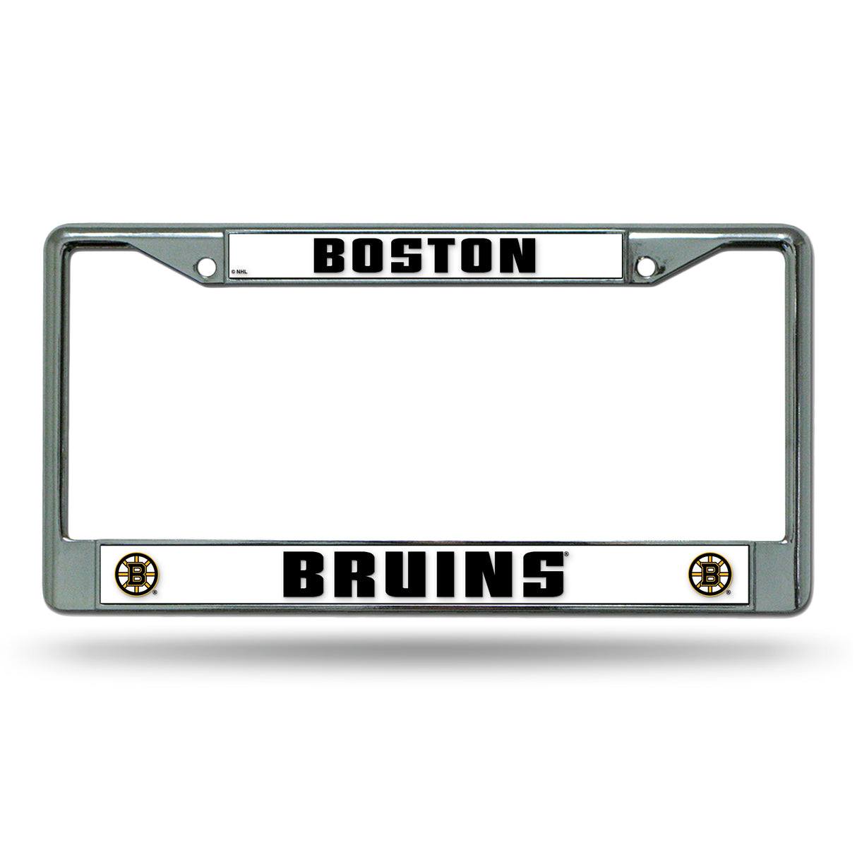 NHL Boston Bruins Chrome License Plate Frame Fan Gear NHL Boston Bruins