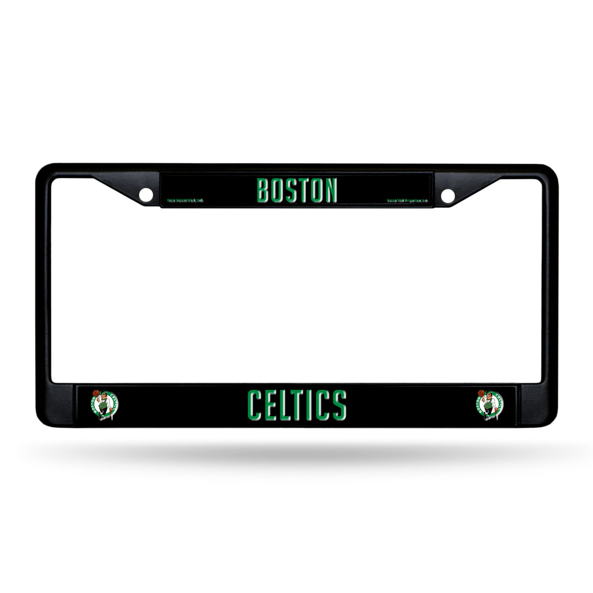NBA Boston Celtics Black Chrome License Plate Frame Fan Gear NBA Boston Celtics
