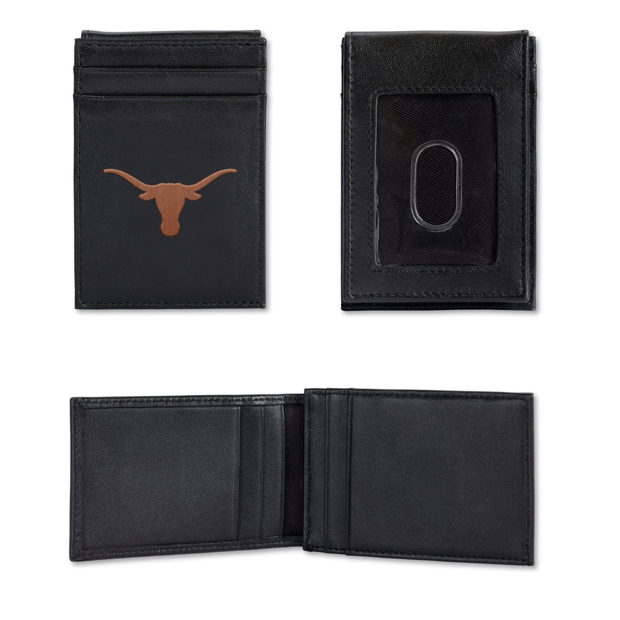 NCAA Texas Longhorns Embroidered Front Pocket Wallet Fan Gear NCAA Texas Longhorns