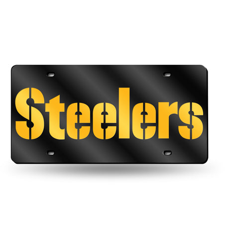 NFL Pittsburgh Steelers Laser Cut License Plate Tag Fan Gear NFL Pittsburgh Steelers