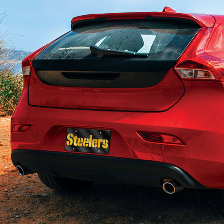 NFL Pittsburgh Steelers Laser Cut License Plate Tag Fan Gear NFL Pittsburgh Steelers