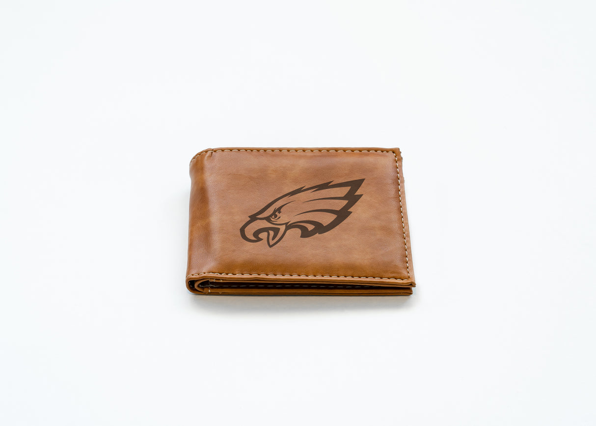 NFL Philadelphia Eagles Laser Engraved Bill-Fold Fan Gear NFL Philadelphia Eagles