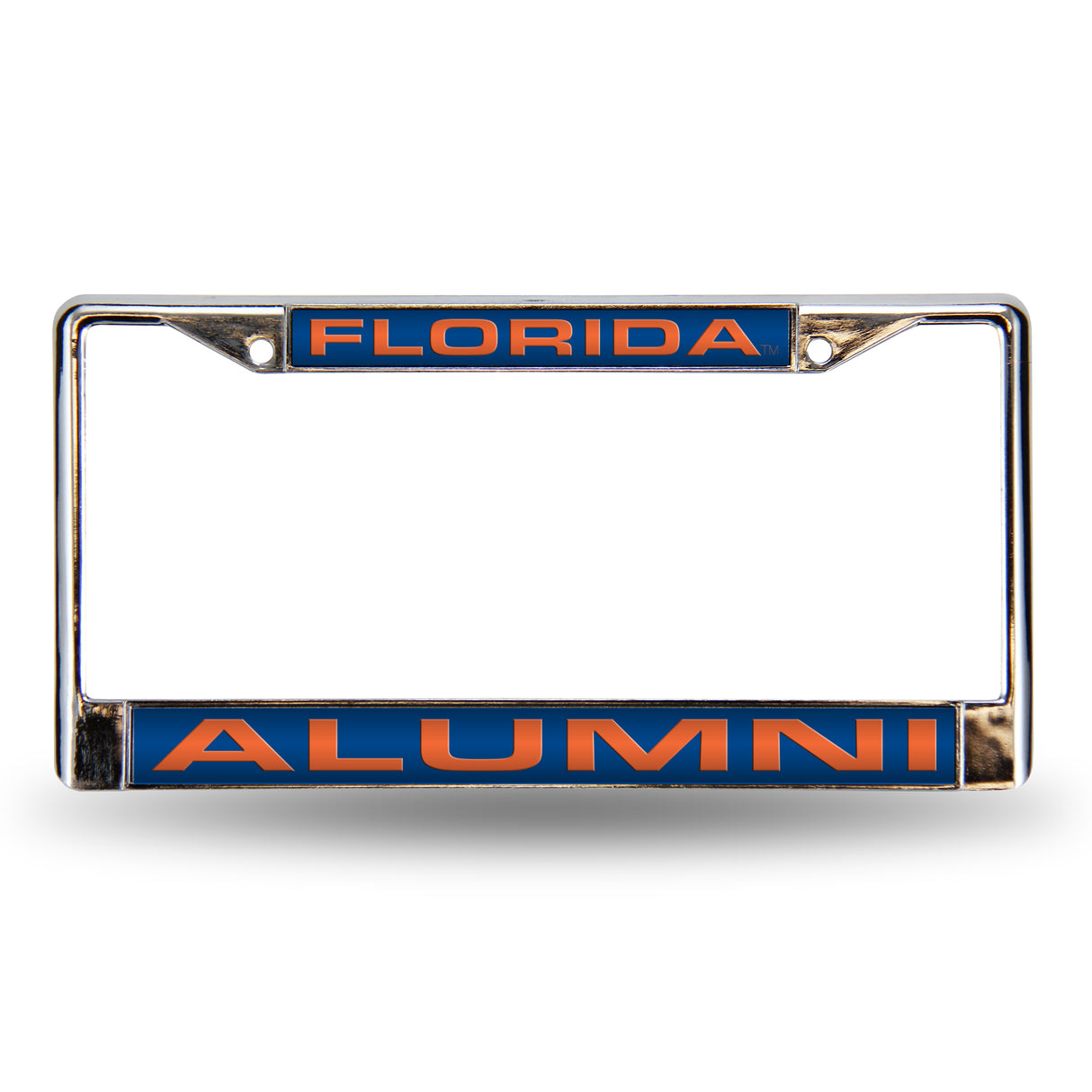 NCAA Florida Gators Laser Cut Chrome License Plate Frame Fan Gear NCAA Florida Gators