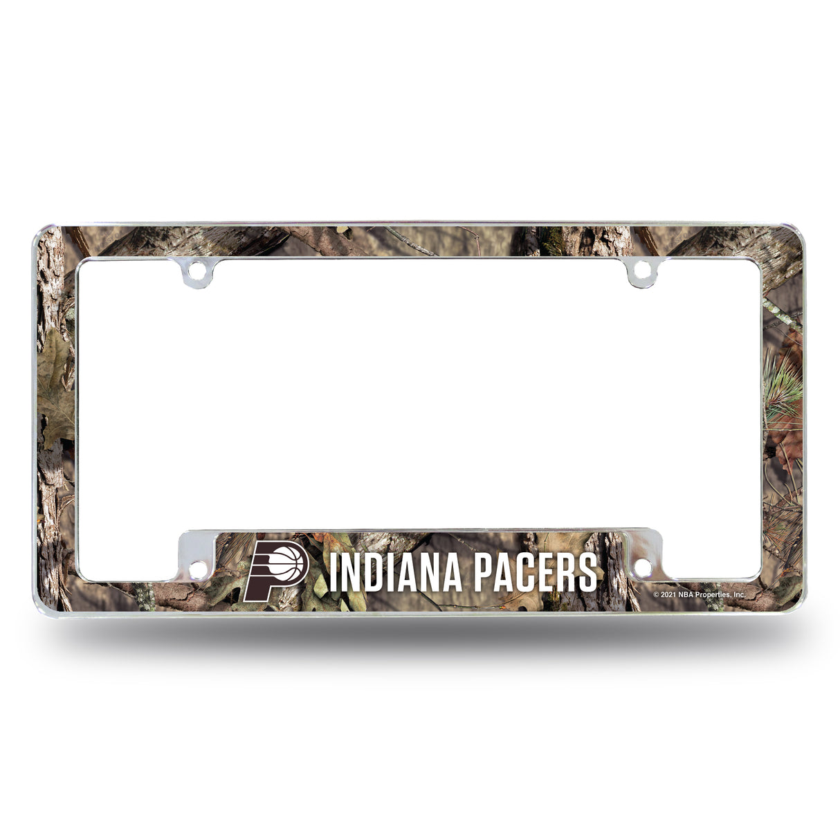 NBA Indiana Pacers All Over Chrome License Plate Frame Fan Gear NBA Indiana Pacers