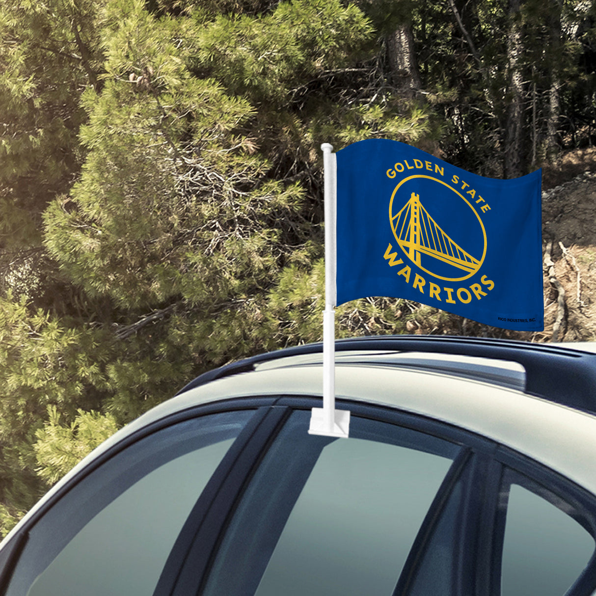 NBA Golden State Warriors Car Flag Fan Gear NBA Golden State Warriors
