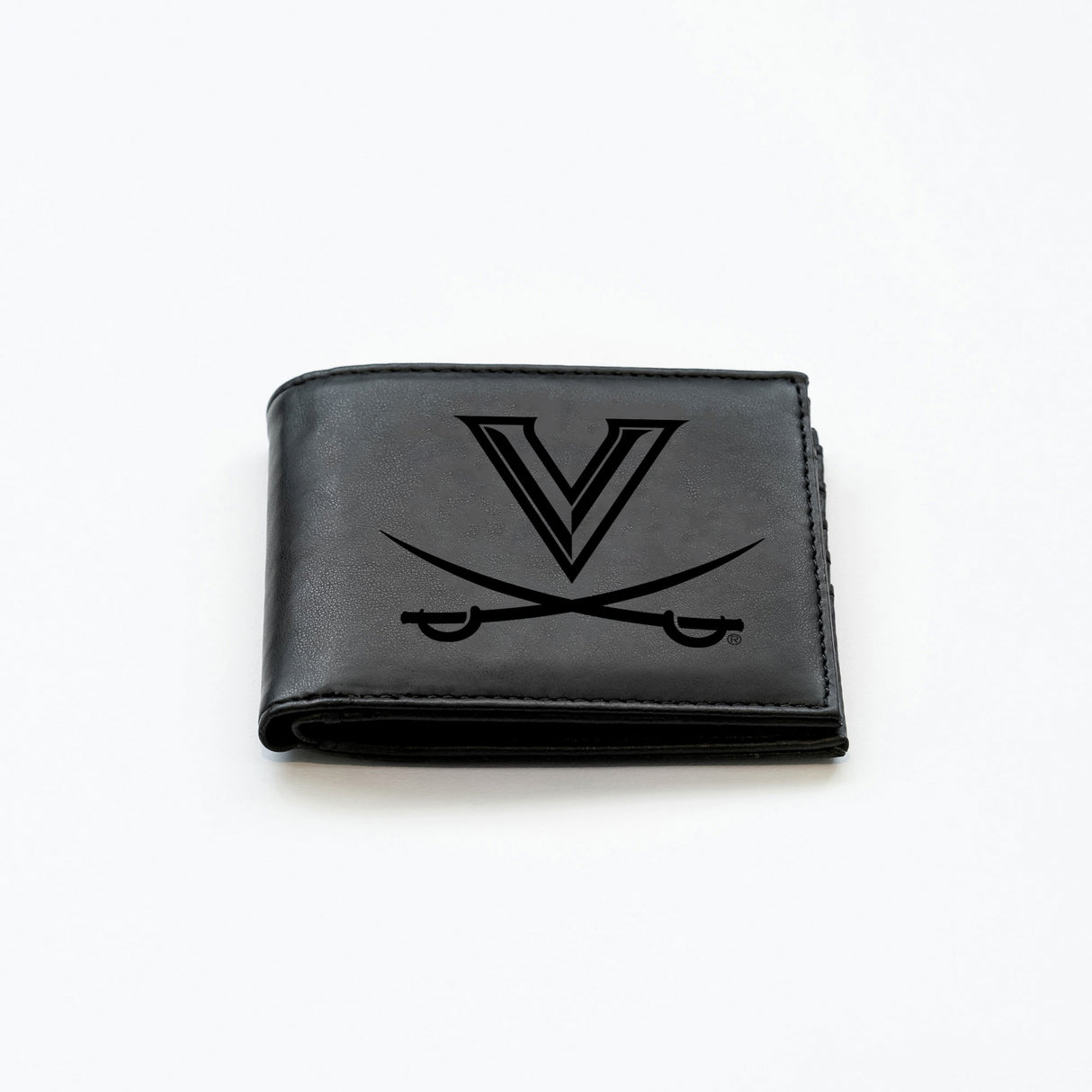 NCAA Virginia Cavaliers Laser Engraved Bill-Fold Fan Gear NCAA Virginia Cavaliers