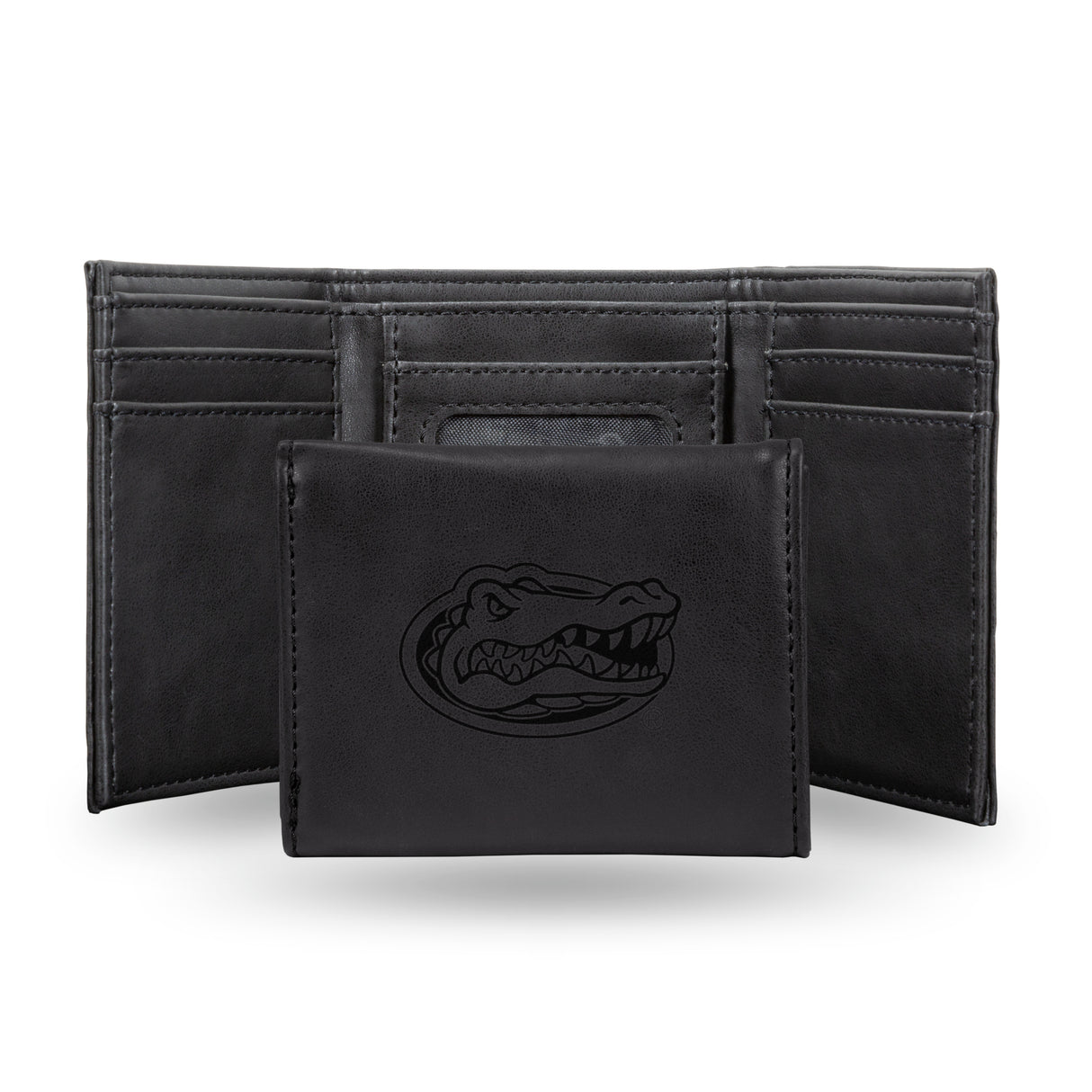 NCAA Florida Gators Laser Engraved Tri-Fold Wallet Fan Gear NCAA Florida Gators