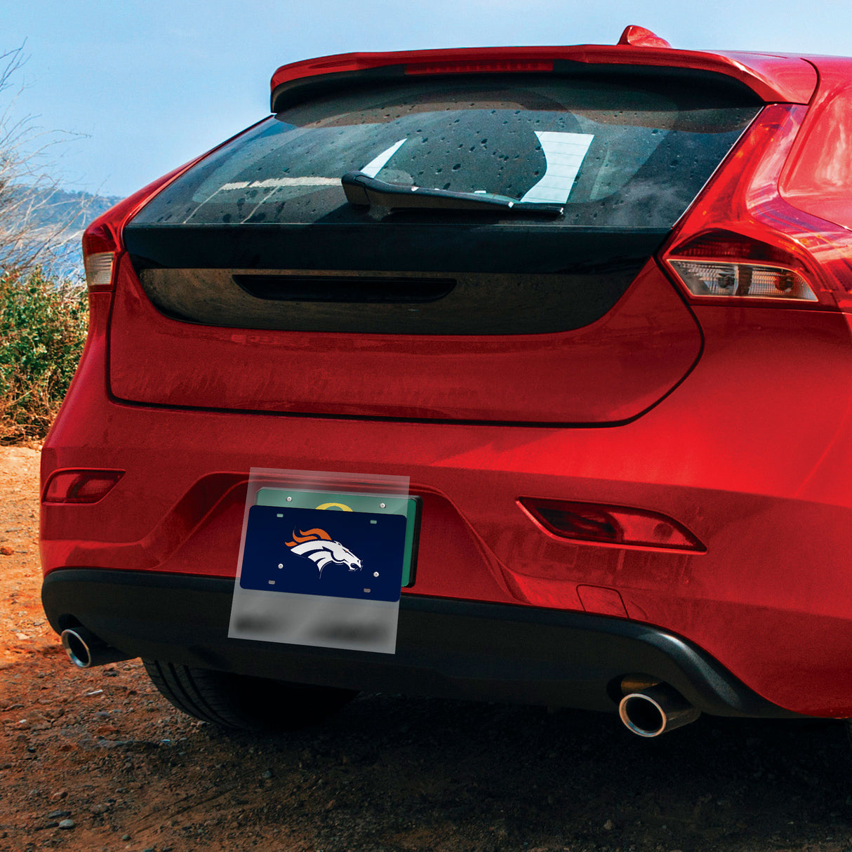 NFL Denver Broncos Laser Cut License Plate Tag Fan Gear NFL Denver Broncos