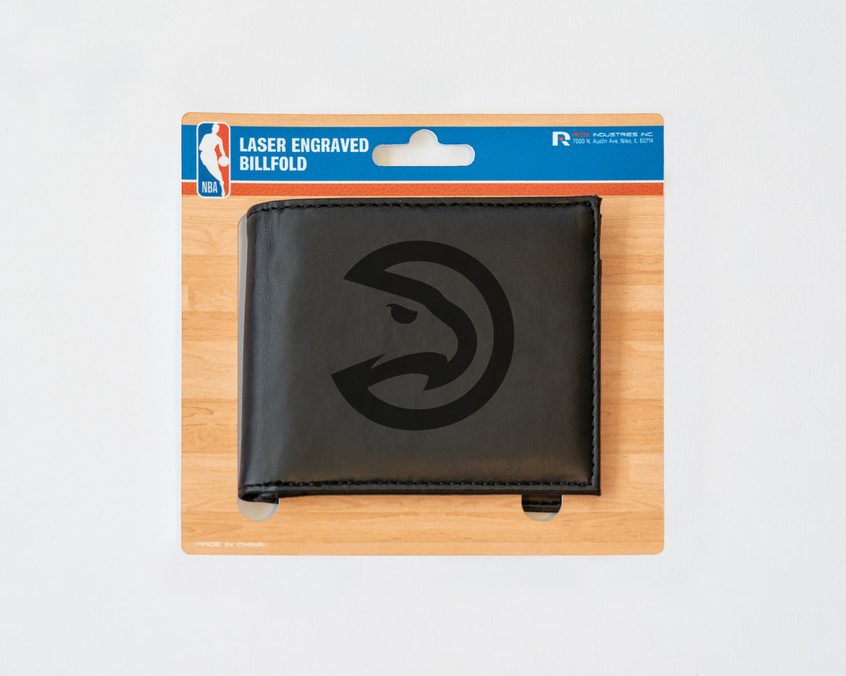 NBA Atlanta Hawks Laser Engraved Bill-Fold Fan Gear NBA Atlanta Hawks