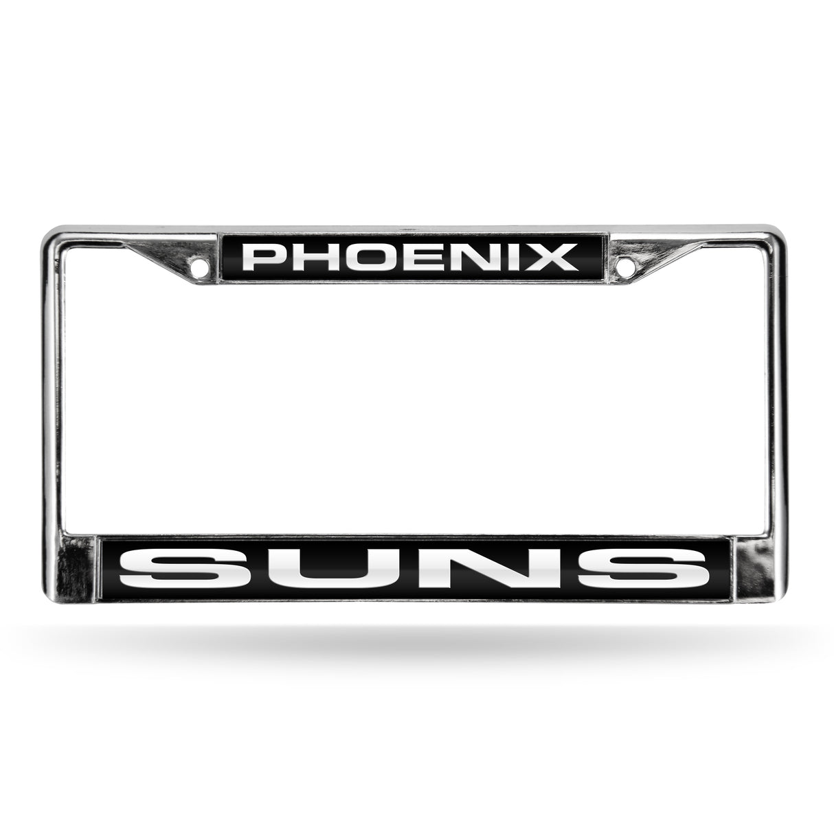 NBA Phoenix Suns Laser Cut Chrome License Plate Frame Fan Gear NBA Phoenix Suns