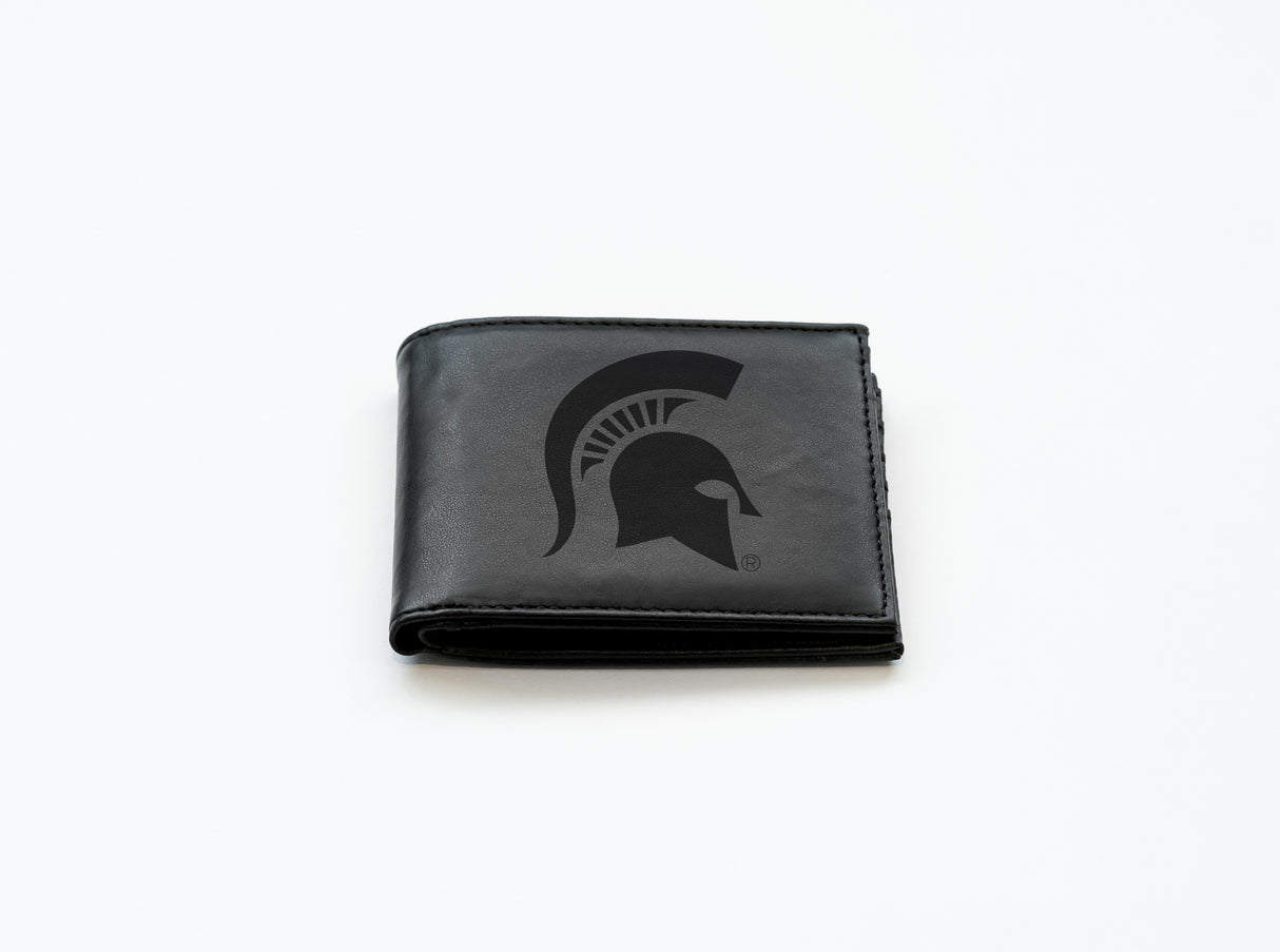 NCAA Michigan State Spartans Laser Engraved Bill-Fold Fan Gear NCAA Michigan State Spartans