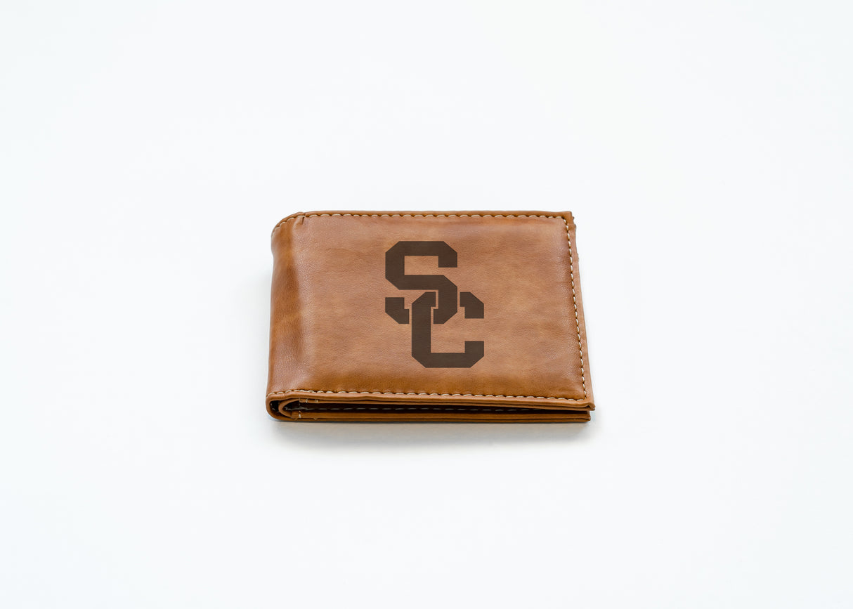 NCAA Southern California Trojans - USC Laser Engraved Bill-Fold Fan Gear NCAA Southern California Trojans