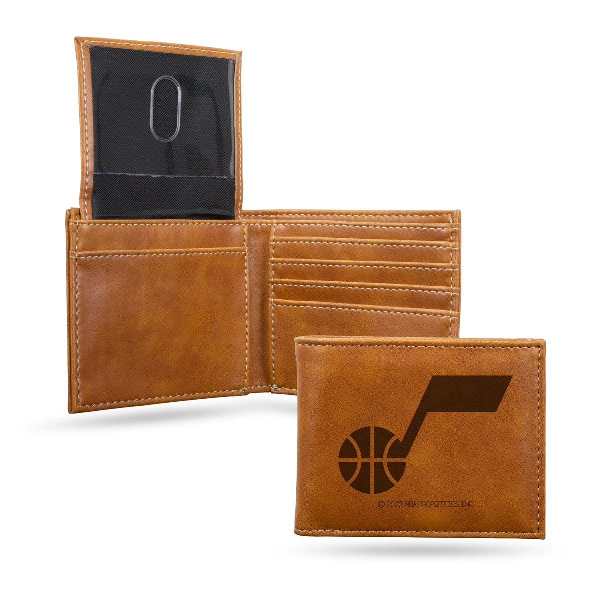 NBA Utah Jazz Laser Engraved Bill-Fold Fan Gear NBA Utah Jazz