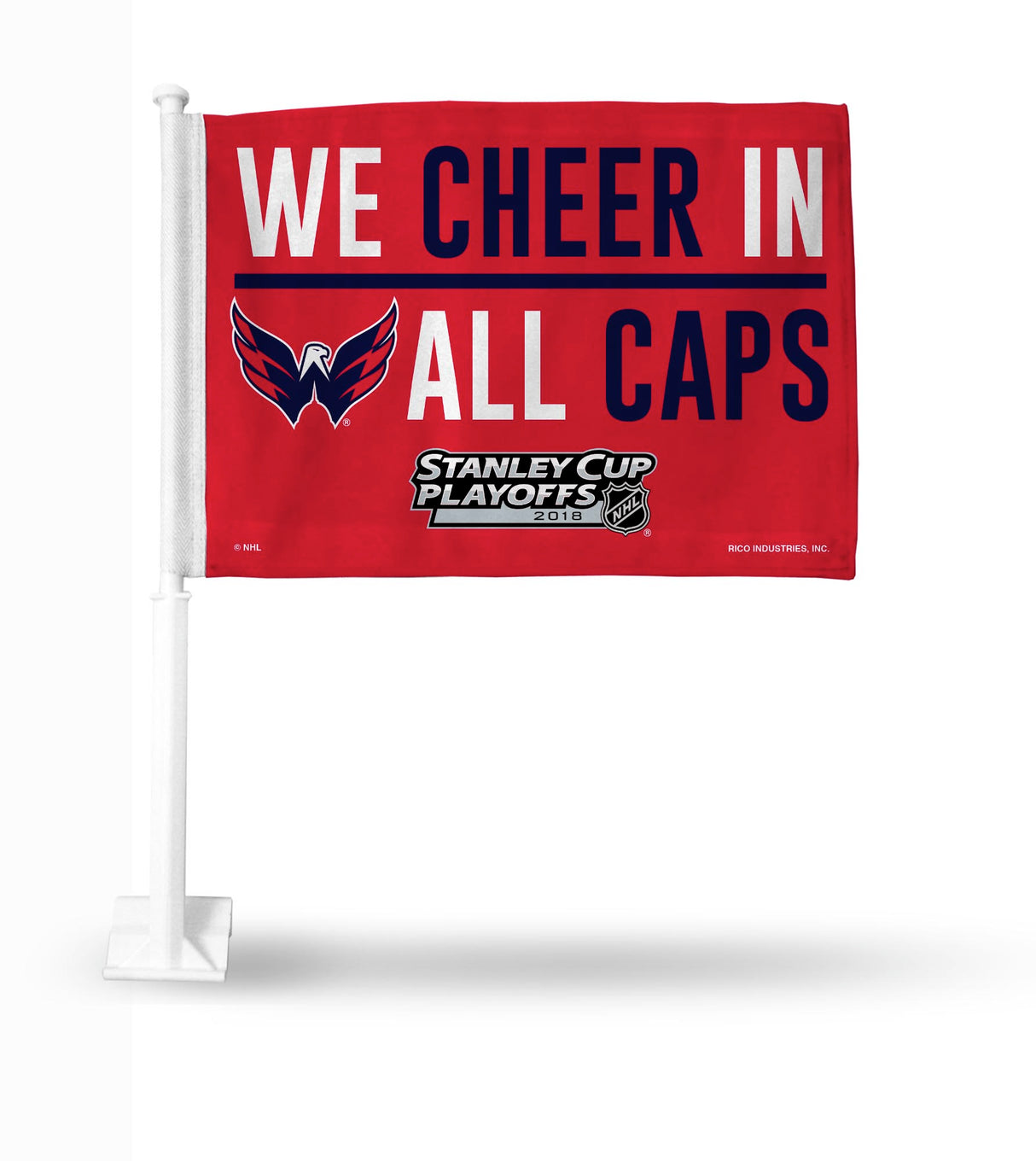 NHL Washington Capitals Car Flag Fan Gear NHL Washington Capitals