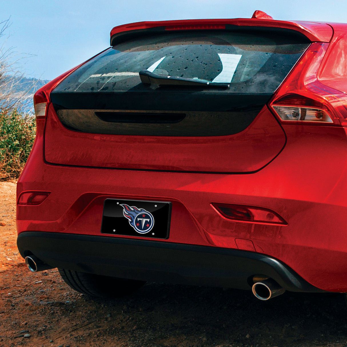 NFL Tennessee Titans Laser Cut Automobile Tag Fan Gear NFL Tennessee Titans