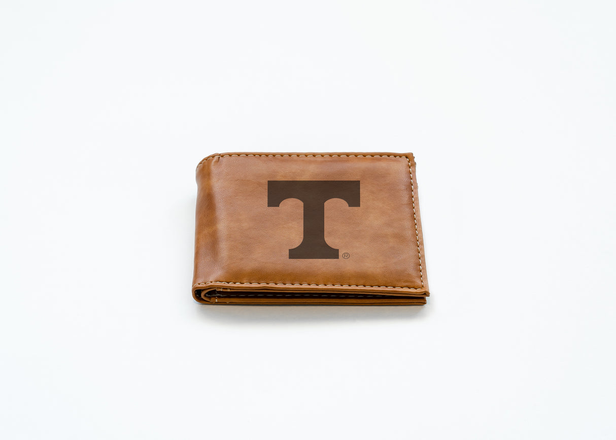 NCAA Tennessee Volunteers Laser Engraved Bill-Fold Fan Gear NCAA Tennessee Volunteers