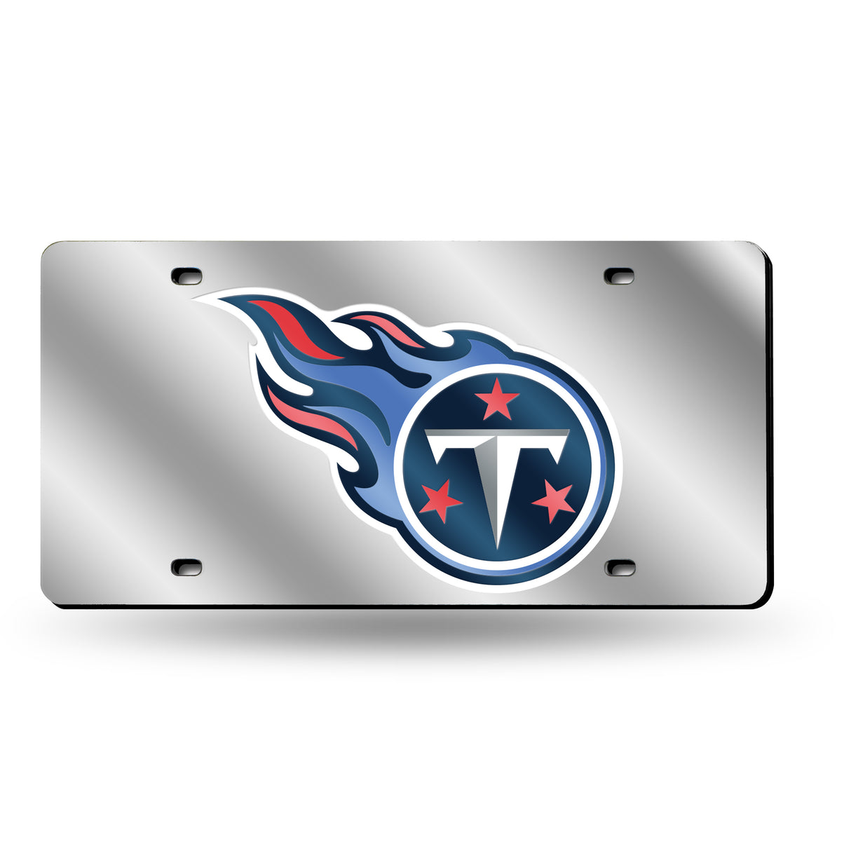 NFL Tennessee Titans Laser Cut Silver License Plate Tag Fan Gear NFL Tennessee Titans