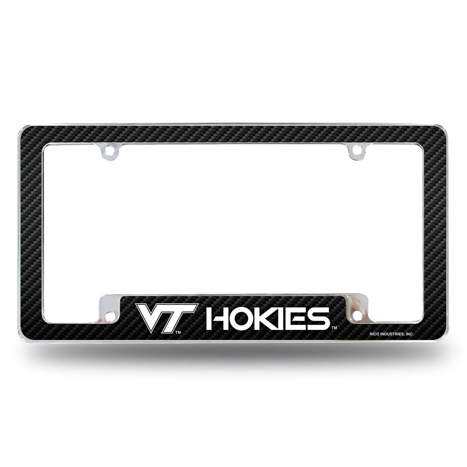NCAA Virginia Tech Hokies All Over Chrome Frame Fan Gear NCAA Virginia Tech Hokies