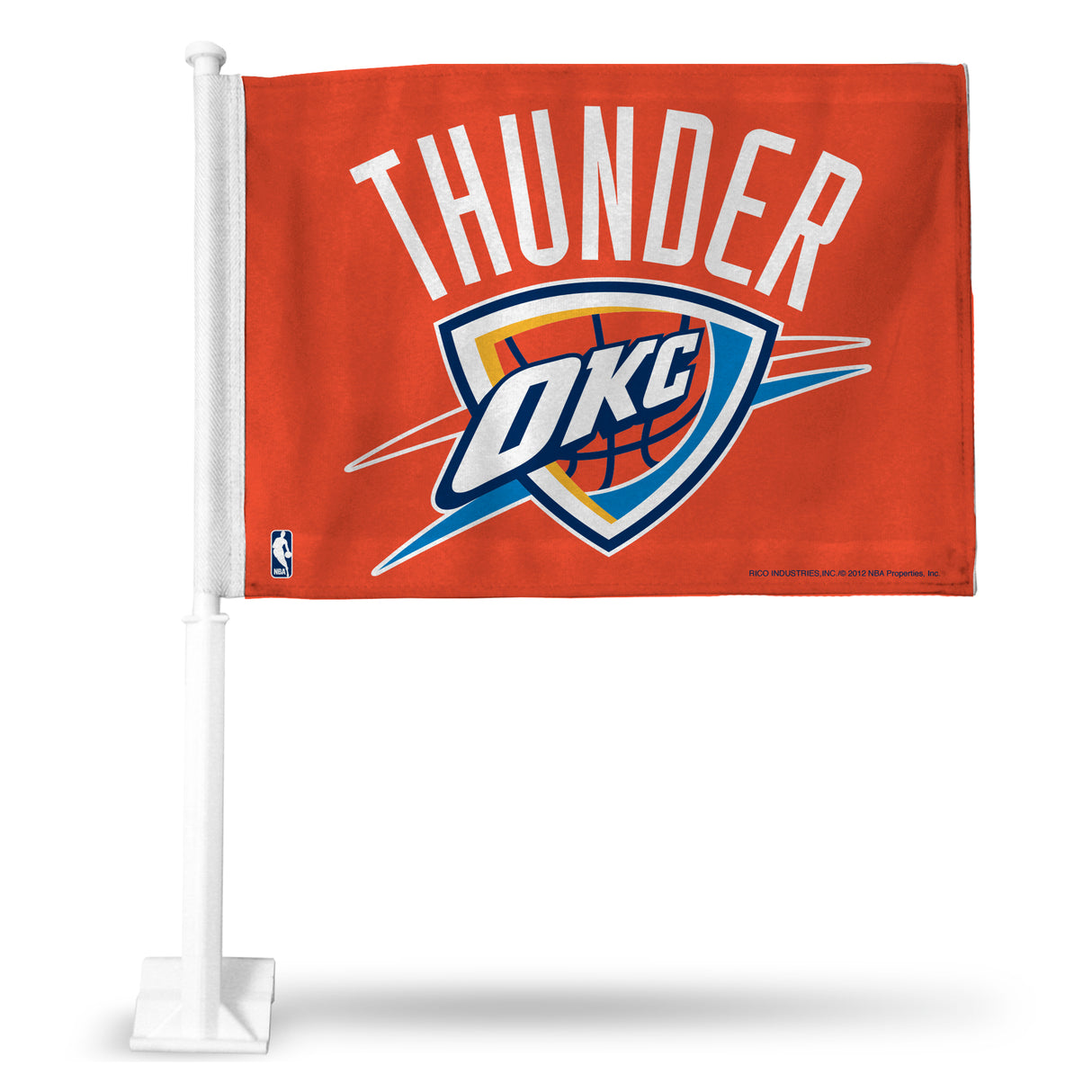 NBA Oklahoma City Thunder Car Flag Fan Gear NBA Oklahoma City Thunder