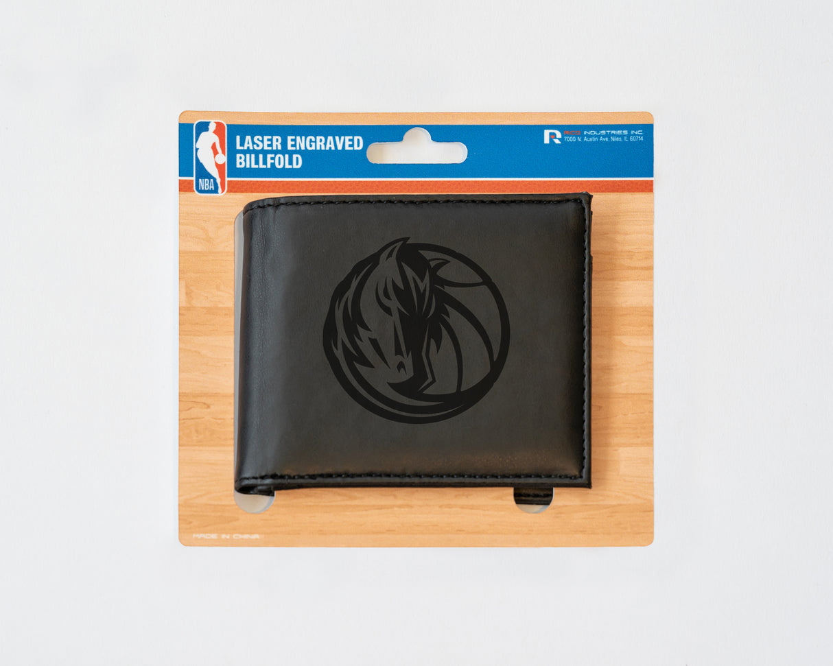 NBA Dallas Mavericks Laser Engraved Bill-Fold Fan Gear NBA Dallas Mavericks