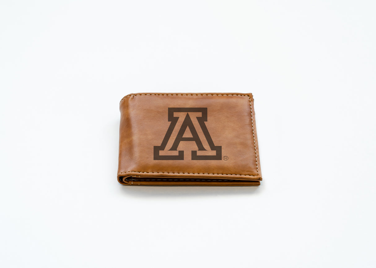 NCAA Arizona Wildcats Laser Engraved Bill-Fold Fan Gear NCAA Arizona Wildcats