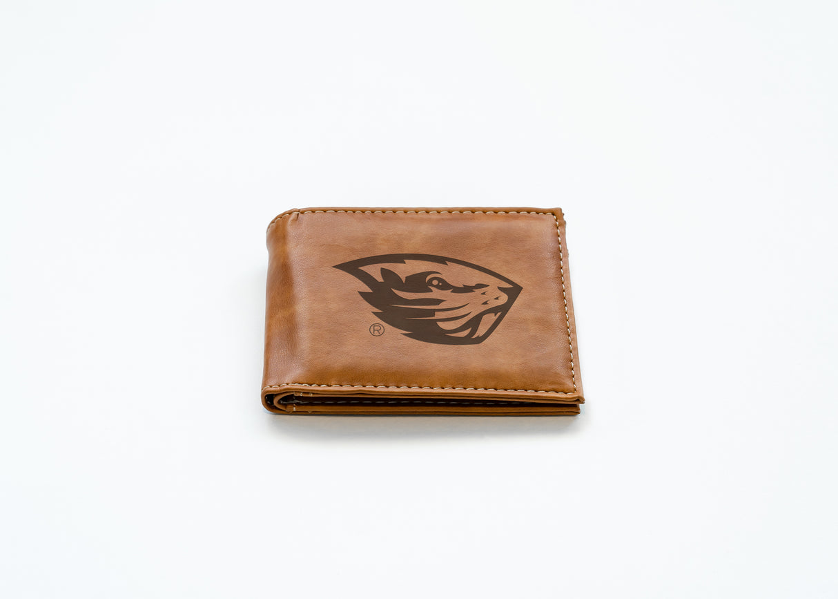 NCAA Oregon State Beavers Laser Engraved Bill-Fold Fan Gear NCAA Oregon State Beavers