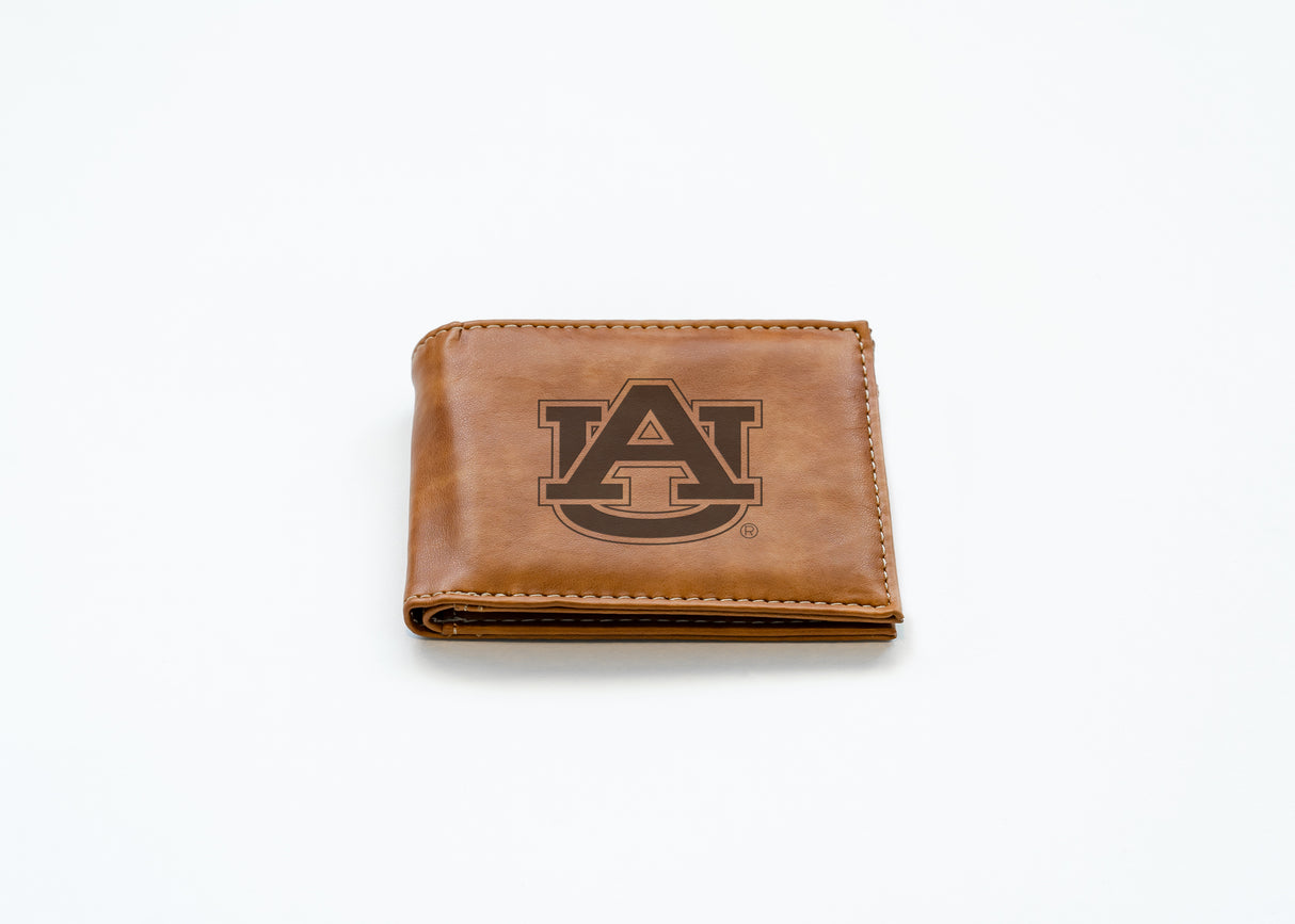 NCAA Auburn Tigers Laser Engraved Bill-Fold Fan Gear NCAA Auburn Tigers