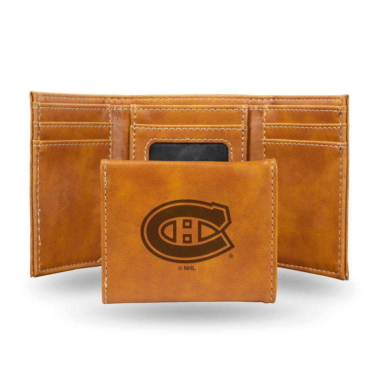 NHL Montreal Canadiens Laser Engraved Trifold Fan Gear NHL Montreal Canadiens