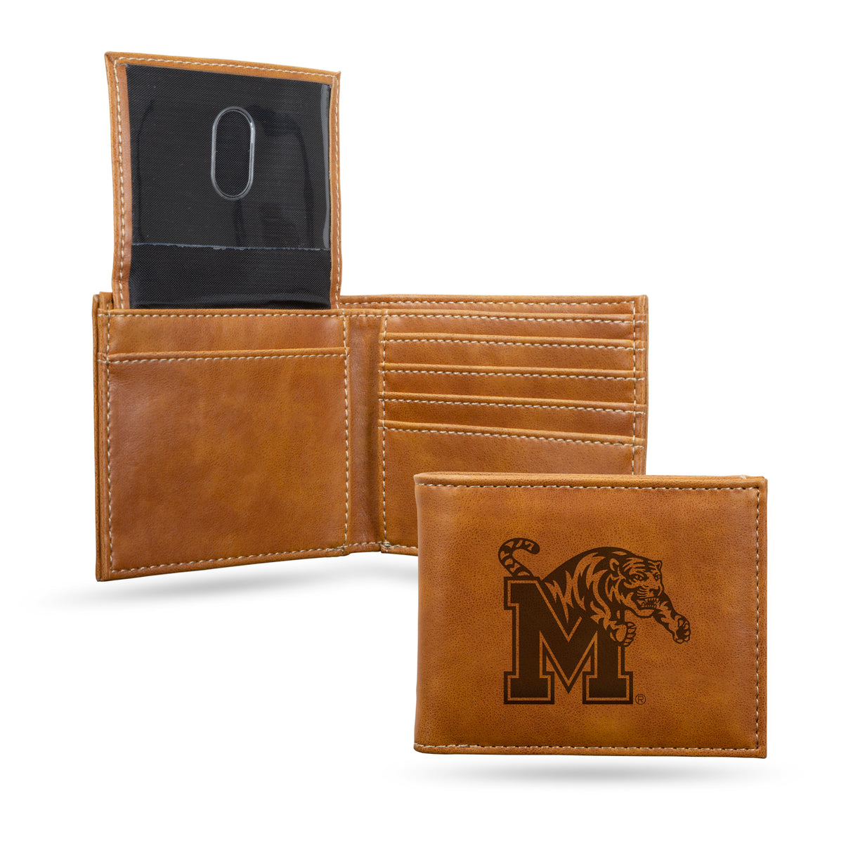 NCAA Memphis Tigers Laser Engraved Bill-Fold Fan Gear NCAA Memphis Tigers