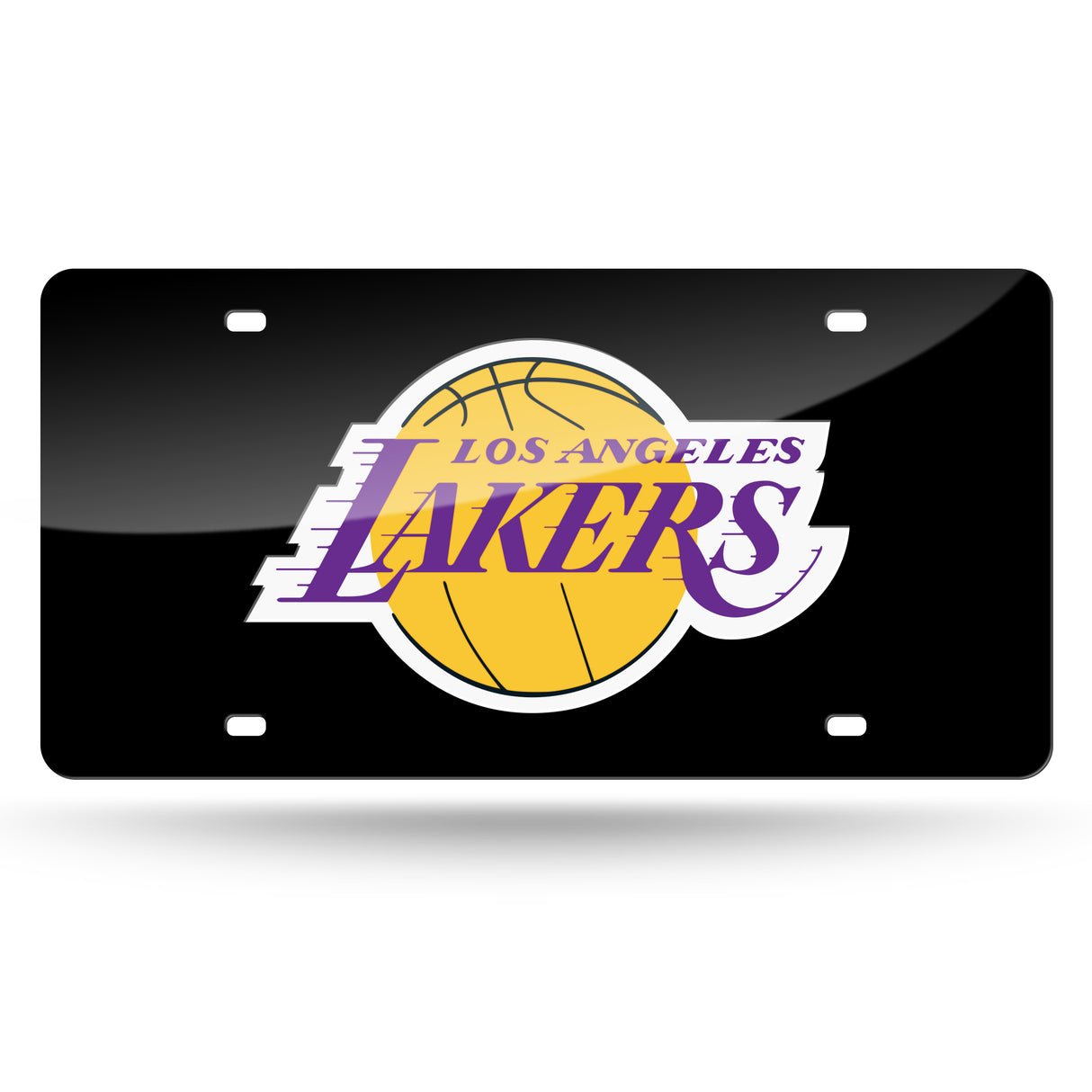 NBA Los Angeles Lakers Laser Cut License Plate Tag Fan Gear NBA Los Angeles Lakers
