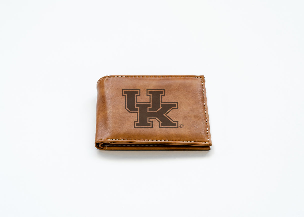 NCAA Kentucky Wildcats Laser Engraved Bill-Fold Fan Gear NCAA Kentucky Wildcats