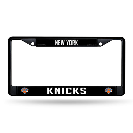 NBA New York Knicks Black Chrome License Plate Frame Fan Gear NBA New York Knicks