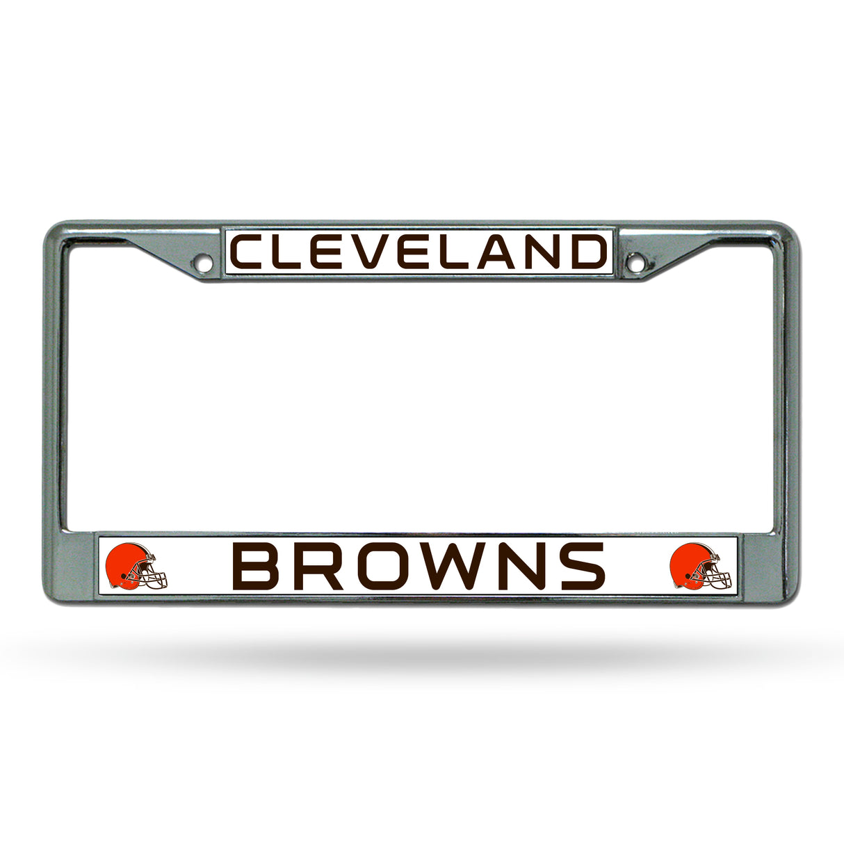 NFL Cleveland Browns Chrome License Plate Frame Fan Gear NFL Cleveland Browns