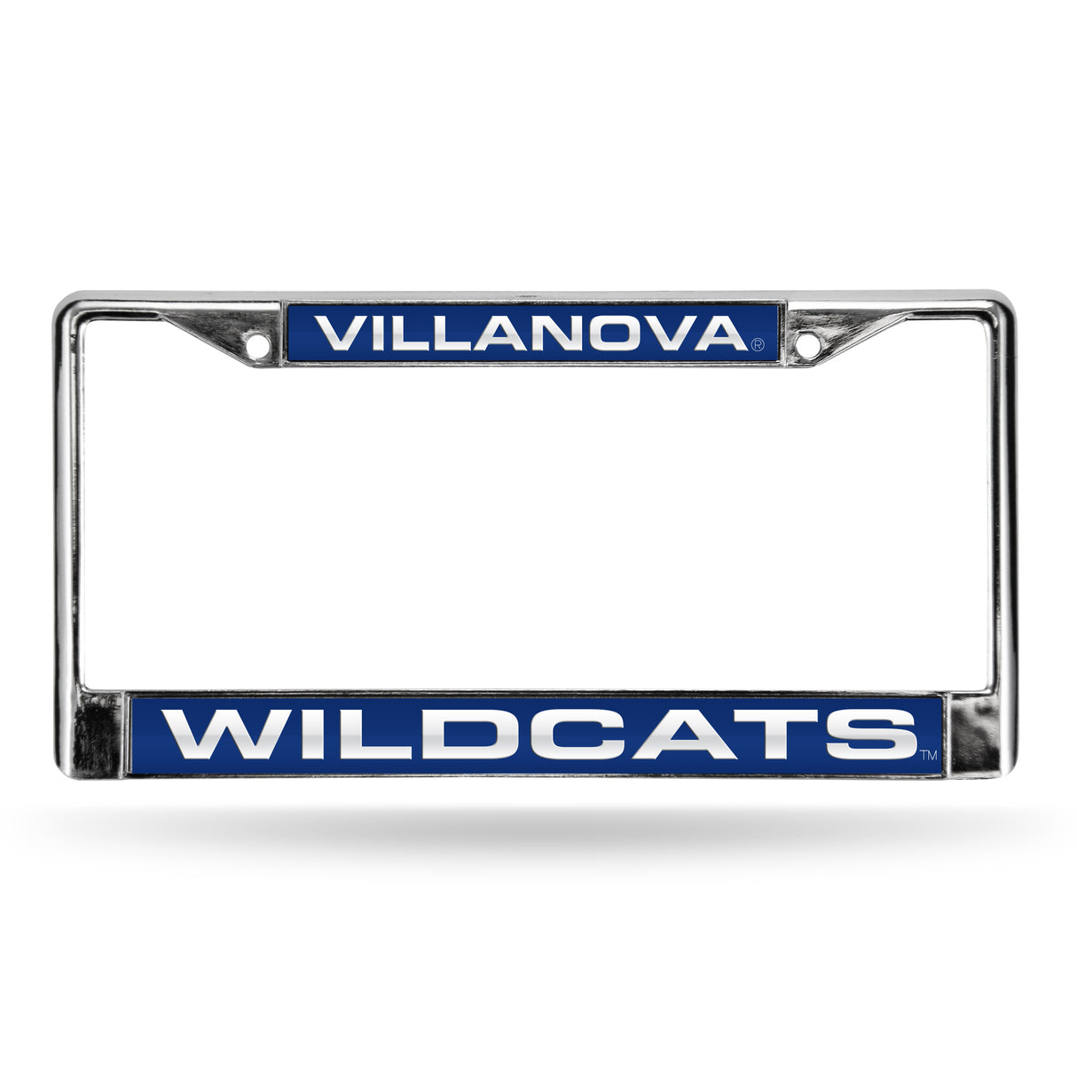 NCAA Villanova Wildcats Laser Cut Chrome License Plate Frame Fan Gear NCAA Villanova Wildcats